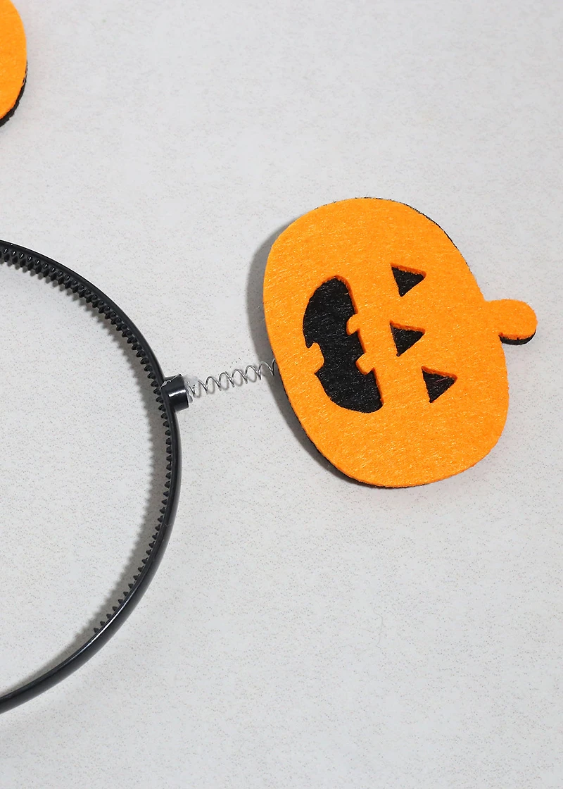 Miss A Halloween Headband - Pumpkin