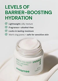 INNISFREE Green Tea Seed Hyaluronic Acid Cream 50ml