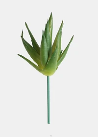 Official Key Items Artificial Succulents - Green African Aloe