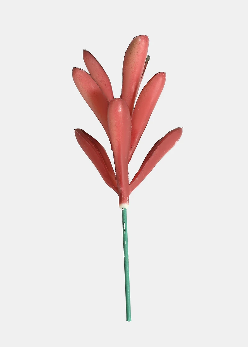 Official Key Items Artificial Succulents - Dark Pink Rubber Dandelion