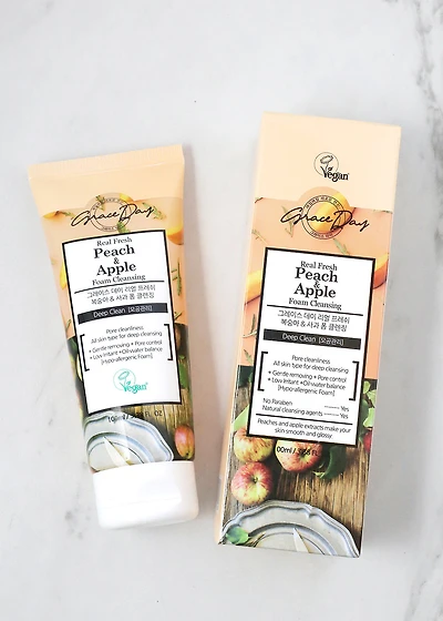 SINDO Graceday Real Fresh Peach & Apple Foam Cleanser