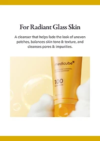 medicube Kojic Acid Turmeric Toning Cleanser 120g