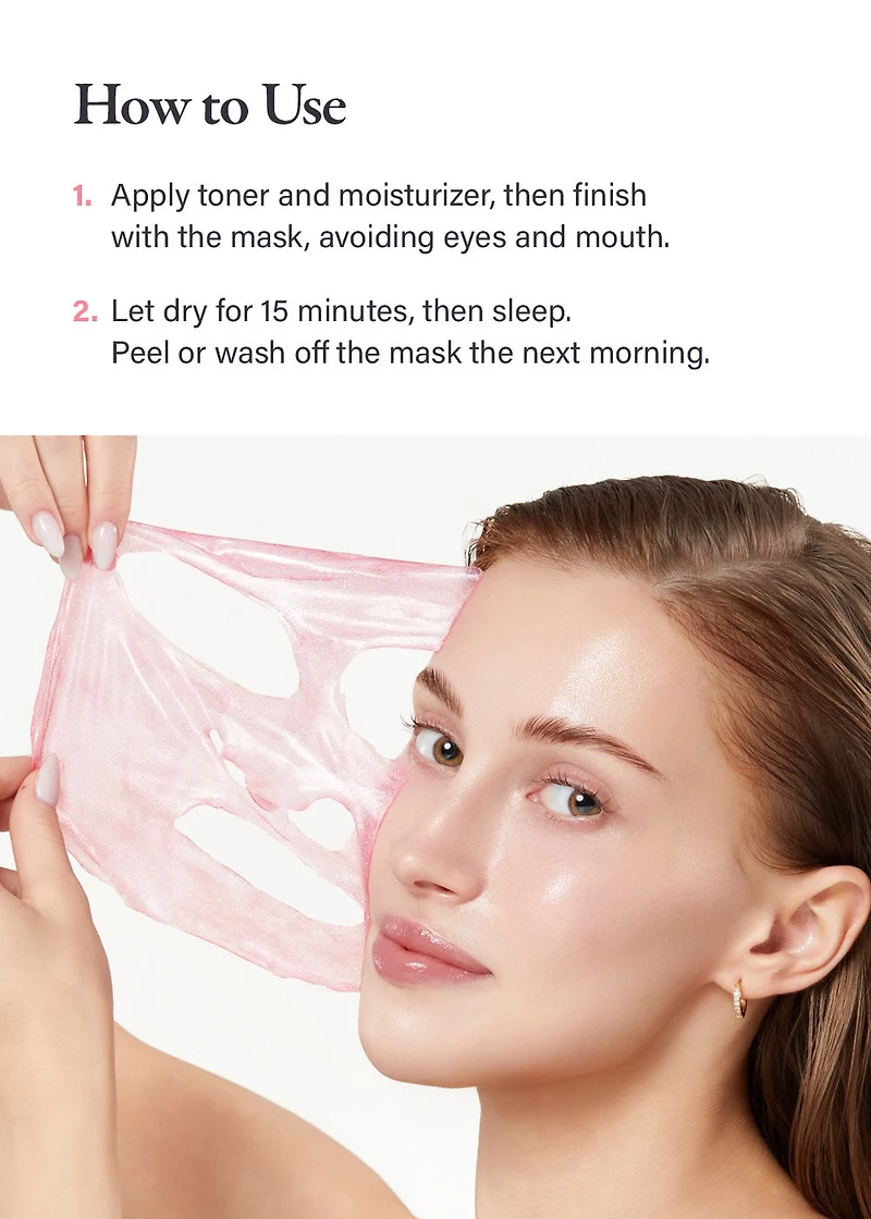 medicube PDRN Pink Caffeine Night Wrapping Mask 75ml
