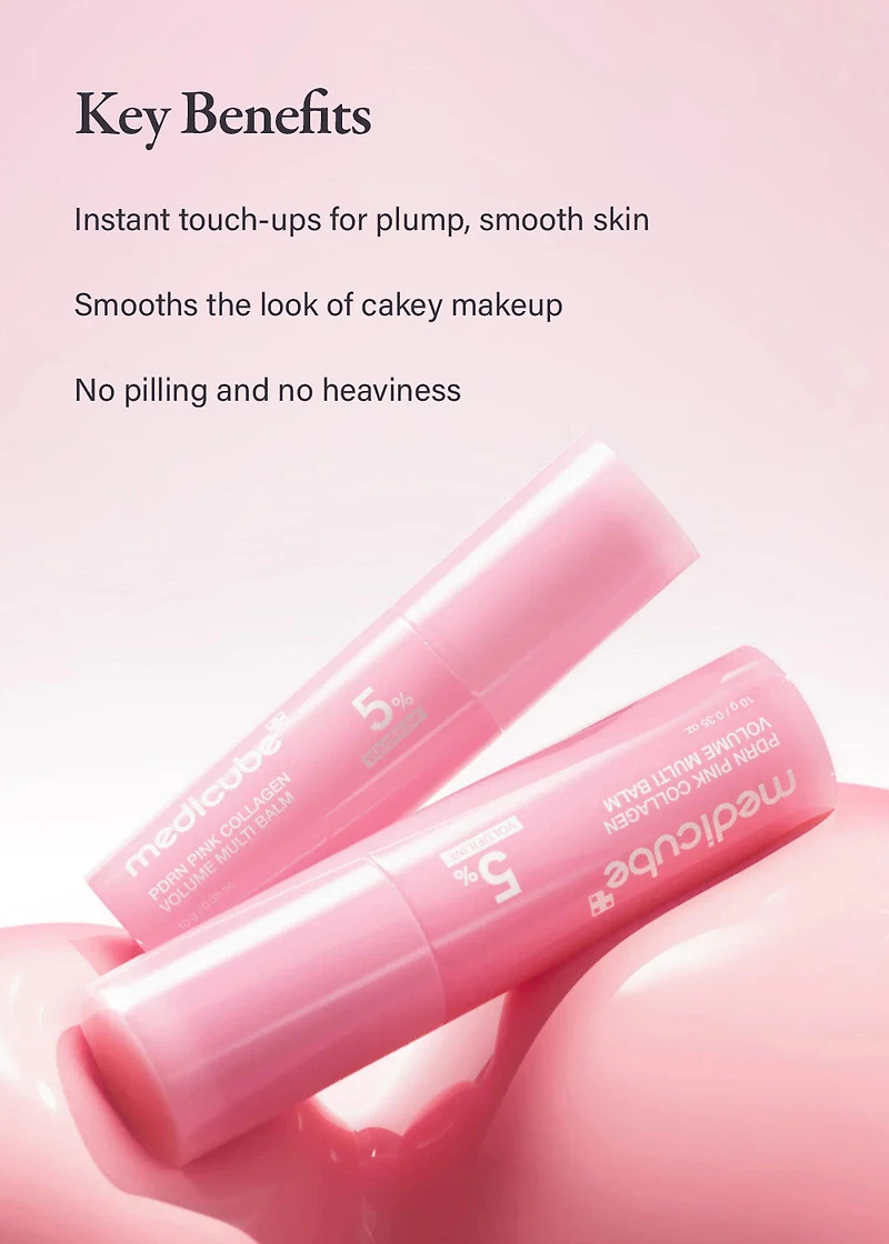 medicube PDRN Pink Collagen Volume Multi Balm 10g