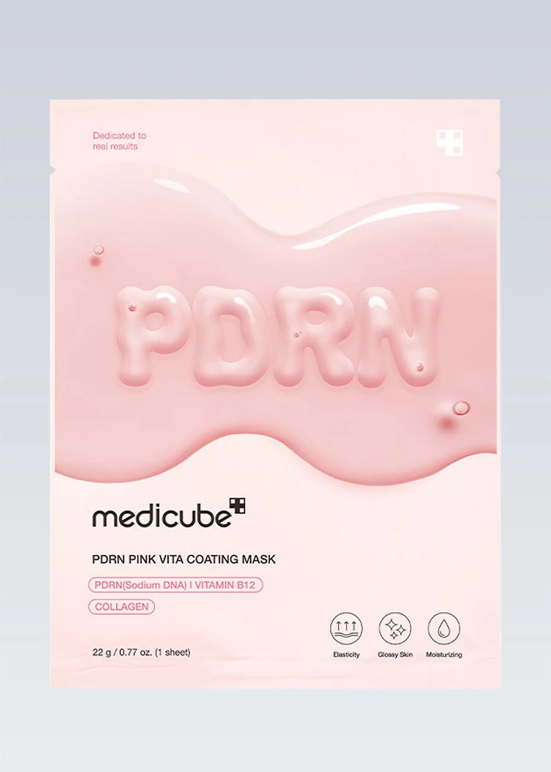 medicube PDRN Pink Vita Coating Mask (1 Sheet)