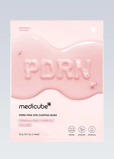 medicube PDRN Pink Vita Coating Mask (1 Sheet)
