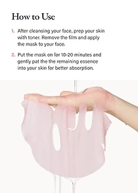 medicube PDRN Pink Vita Coating Mask (1 Sheet)