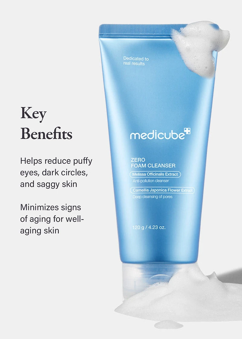medicube Zero Foam Cleanser 120g