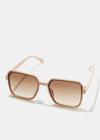 A+ Oversized Square Sunglasses