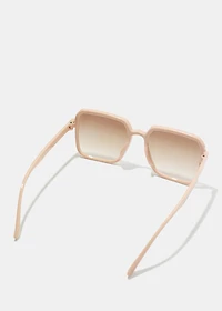 A+ Oversized Square Sunglasses