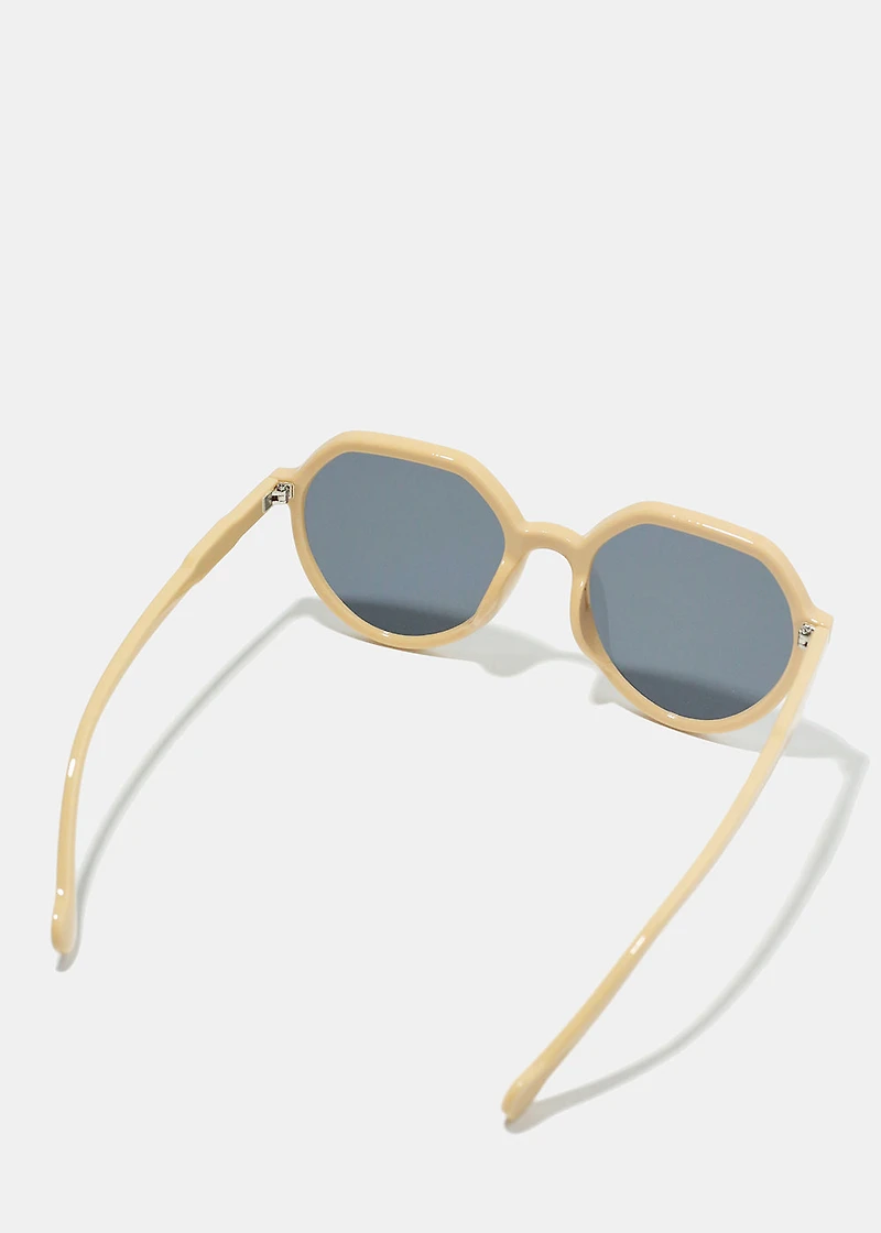 A+ Retro Rounded Sunglasses