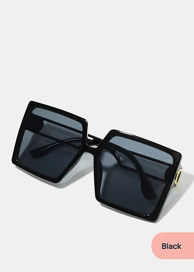 A+ Oversized Trendy Square Shades