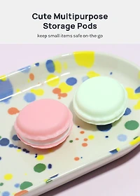Miss A Mini Macaron-Shaped Storage Pods