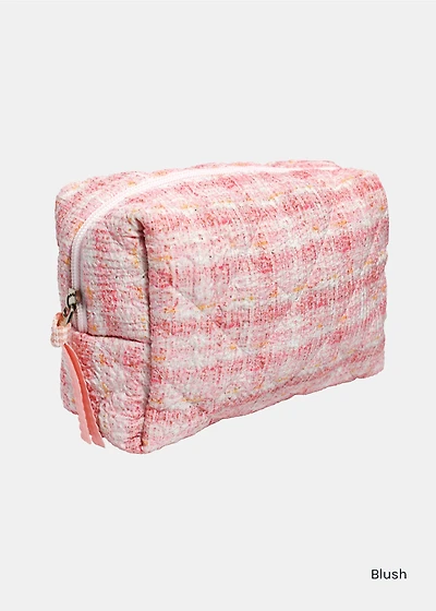 a2o Lab Lightweight Makeup Bag – Tweed