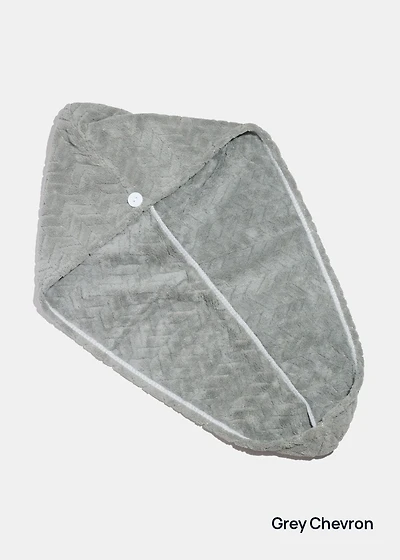 AOA Microfiber Hair Towel Turban