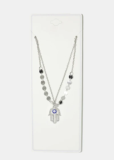 Hamsa Hand Necklace