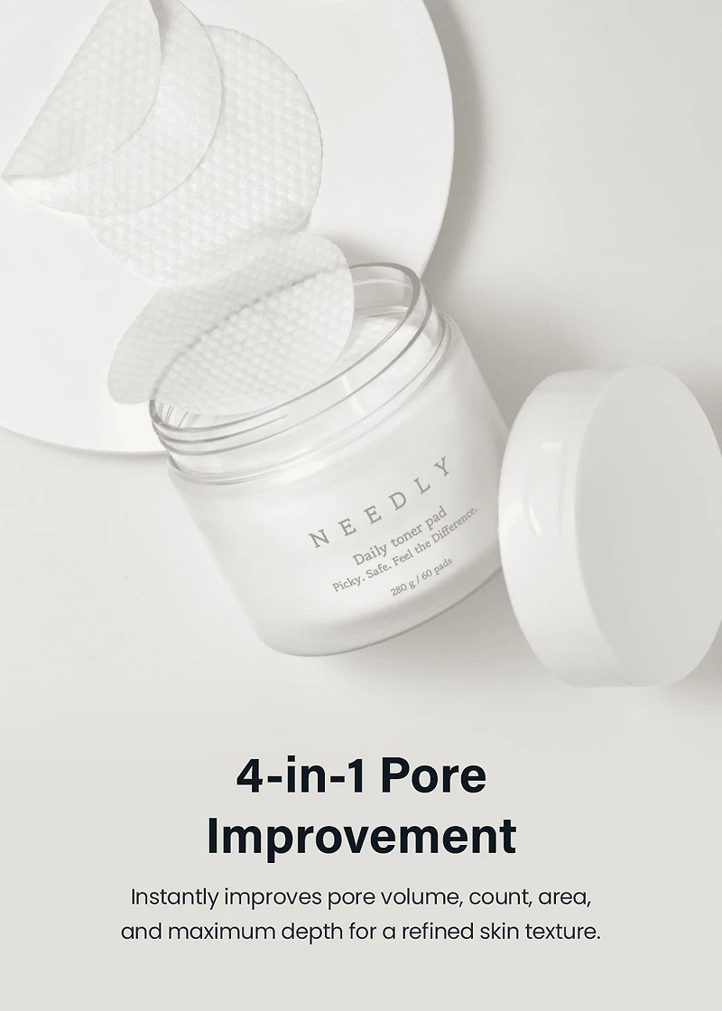 NEEDLY Daily Toner Pad (60 pads)