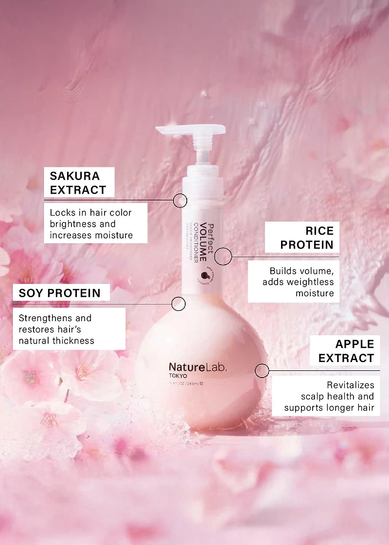 NatureLab Tokyo Perfect Volume Conditioner 340ml
