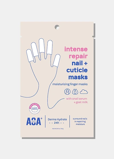 AOA Skin Intense Repair Nail + Cuticle Masks