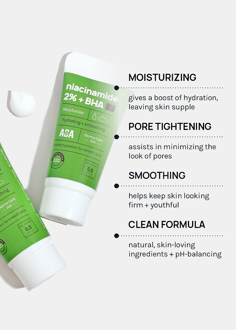 AOA Skin Niacinamide 2% + BHA Moisturizer 20ml