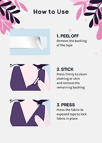 Miss A No-Show Body + Clothing Adhesive Strips