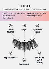 Paw Paw: 3D Faux Mink Lashes - Elidia