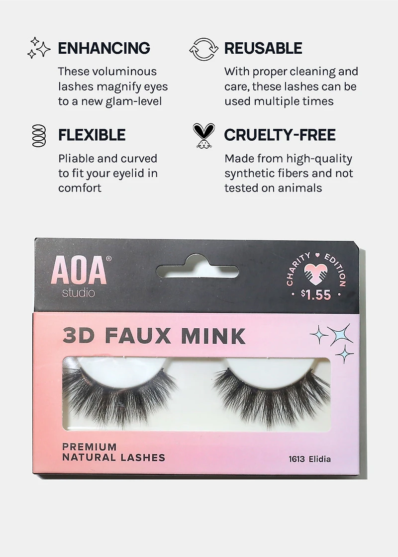 Paw Paw: 3D Faux Mink Lashes - Elidia
