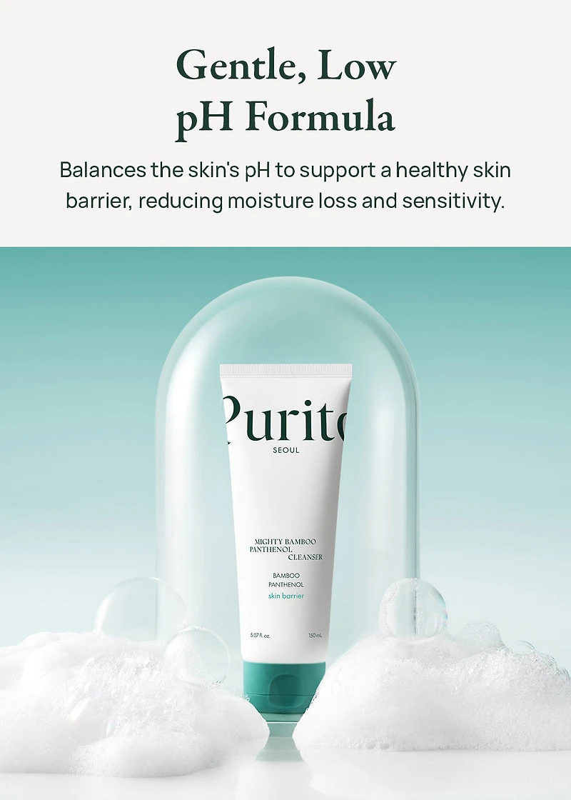 Purito Seoul Mighty Bamboo Panthenol Cleanser 150ml