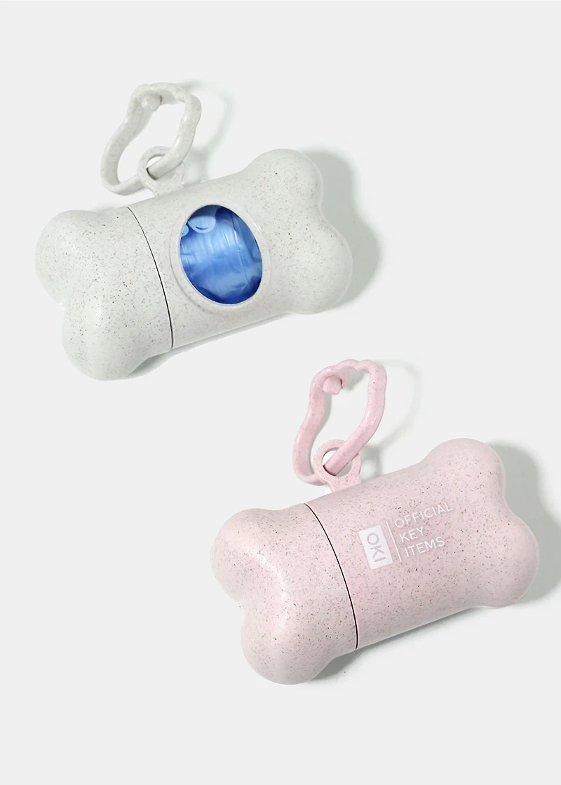 Paw Poop Bag Dispenser + Bags