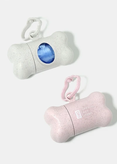 Paw Poop Bag Dispenser + Bags