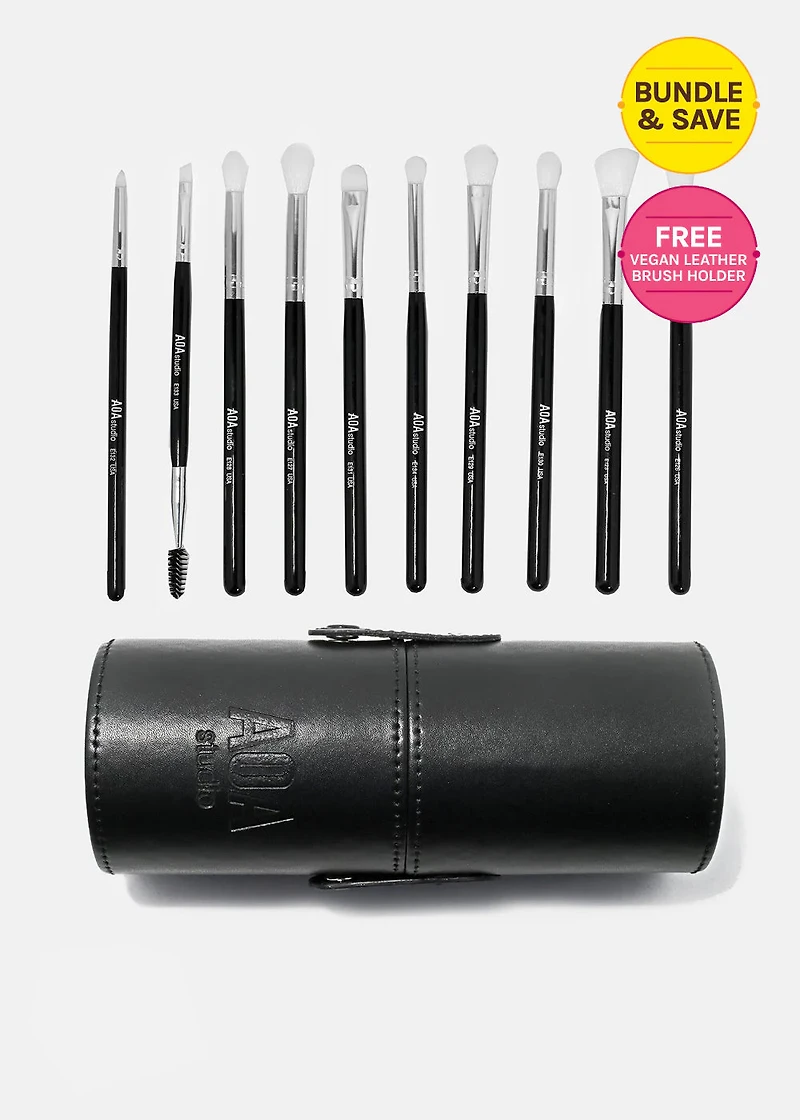 Paw Paw: All About Eyes Brush Set - Black