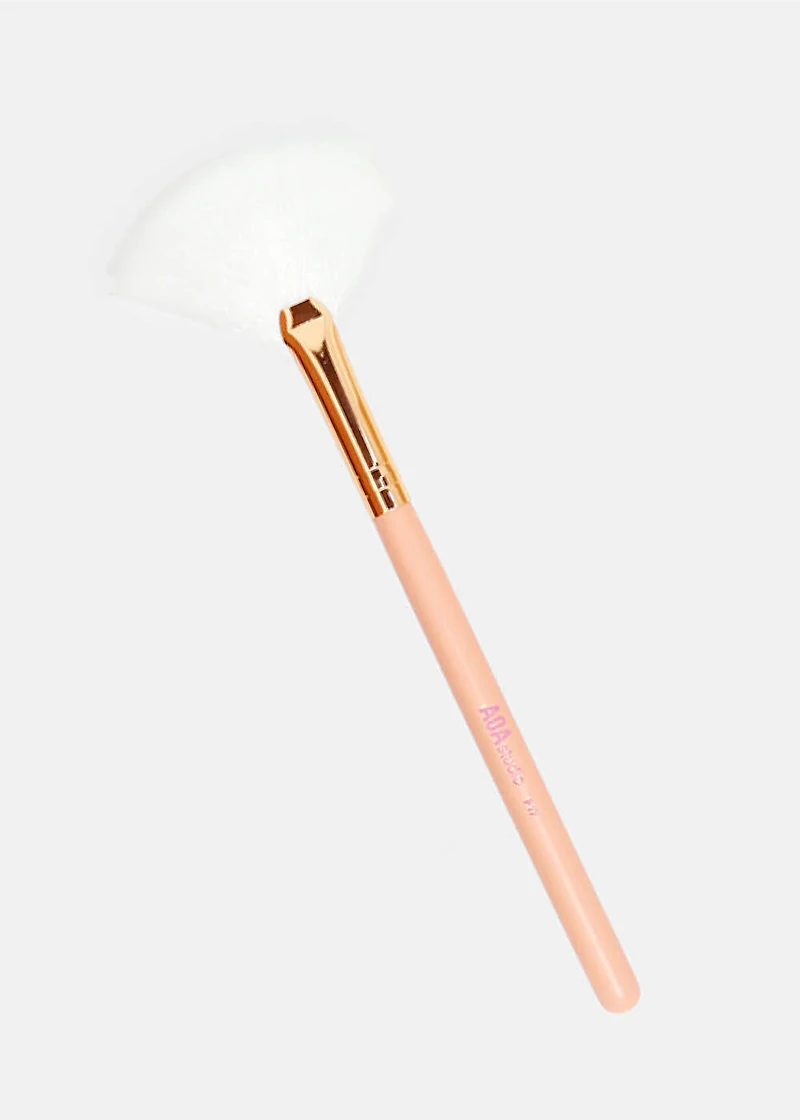 Paw Paw Rose Gold F17 Fan Brush