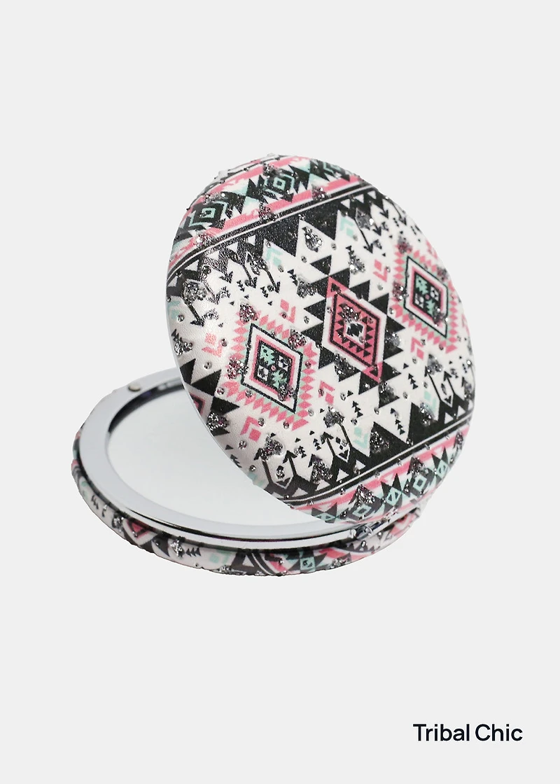 AOA Pro Double-Sided Compact Mirror – Round