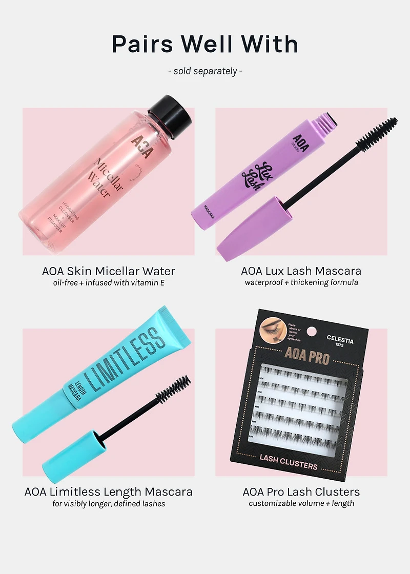 AOA Pro Mascara Remover
