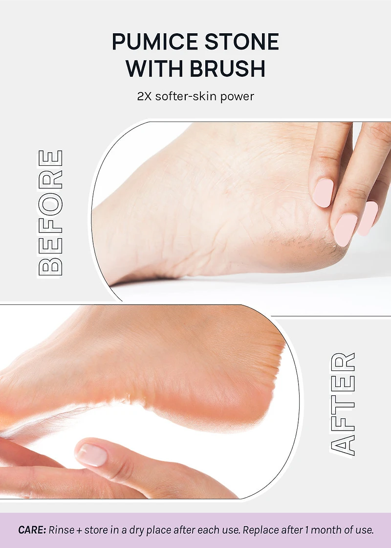 AOA Pumice Stone with Brush