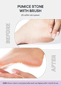 AOA Pumice Stone with Brush