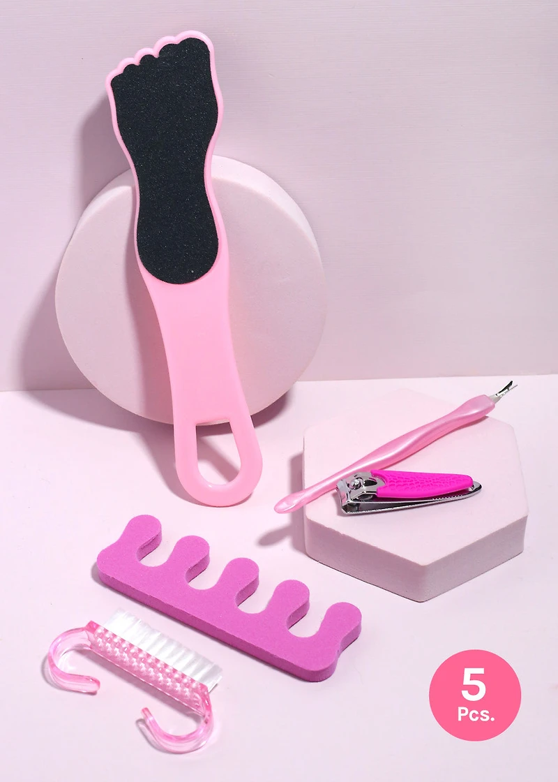 AOA 5 Piece Quick Mani Pedi Set