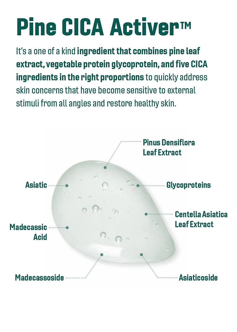 ROUND LAB Pine Calming Cica Ampoule 30ml