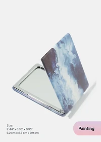 AOA Paw Magnifying Double-Sided Compact Mirror - Rectangular