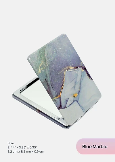 AOA Paw Magnifying Double-Sided Compact Mirror - Rectangular