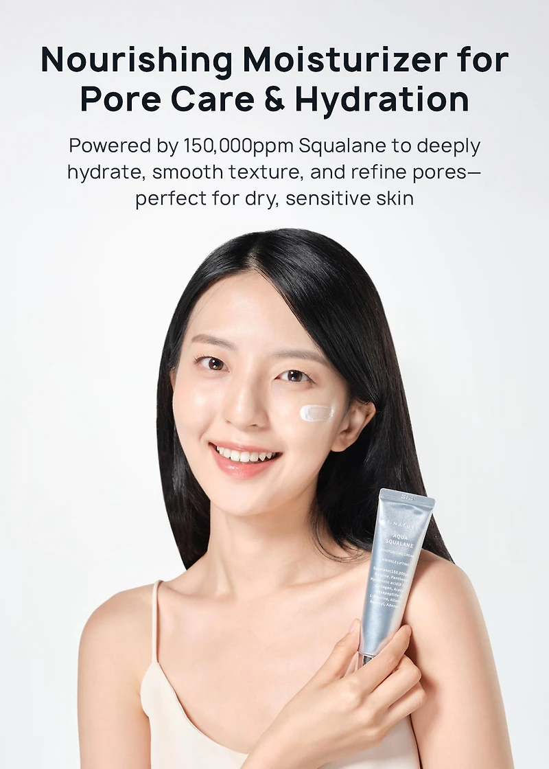 S.NATURE Aqua Squalane Moisturizing Cream 60ml