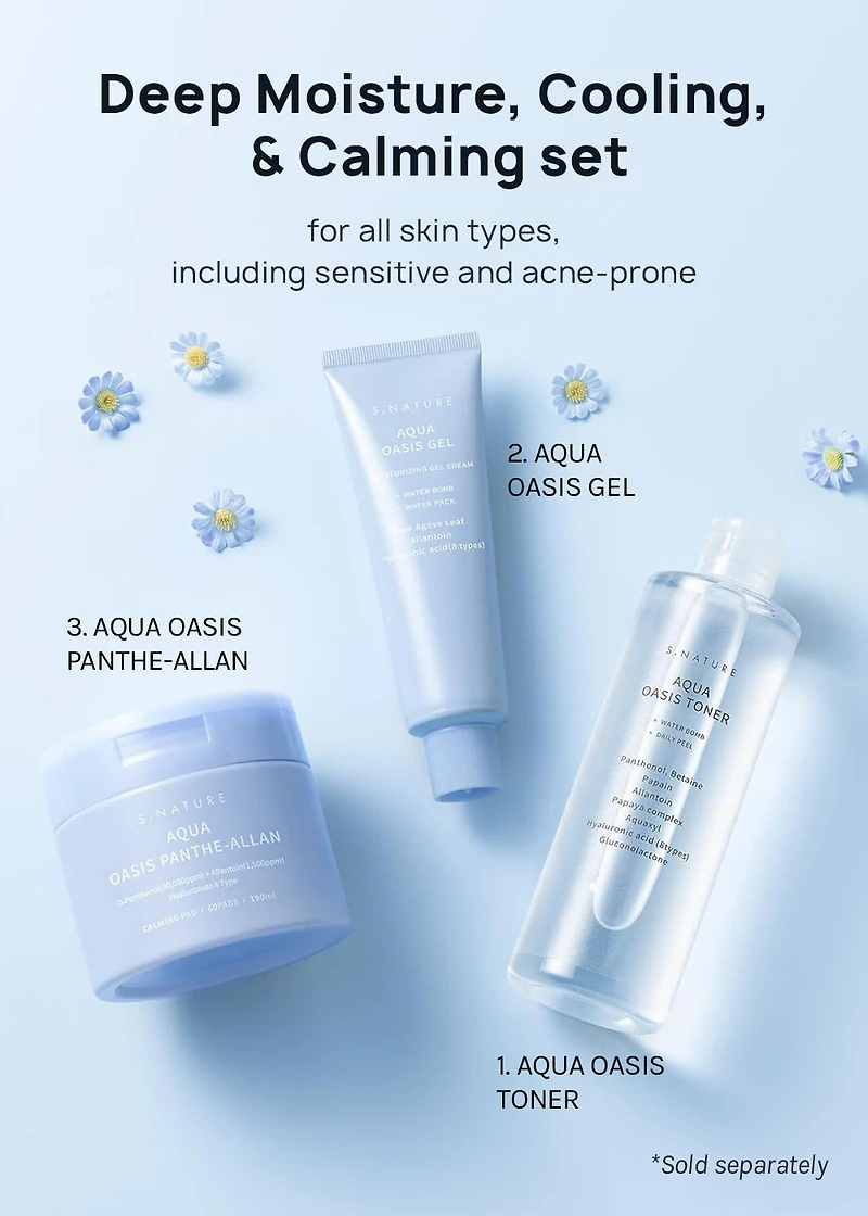 S.NATURE Aqua Oasis Moisturizing Gel 80ml