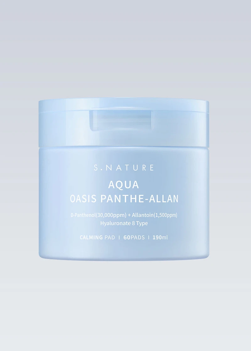 S.NATURE Aqua Oasis Panthe-Allan Calming Pad (60 Pads)