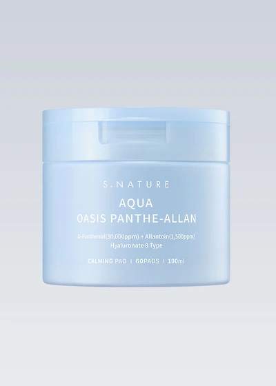 S.NATURE Aqua Oasis Panthe-Allan Calming Pad (60 Pads)