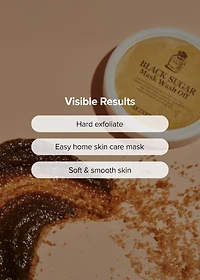 SKINFOOD Black Sugar Mask Wash Off 120g