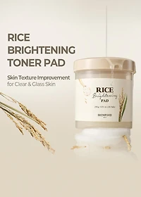SKINFOOD Rice Brightening Pad (60 Pads)