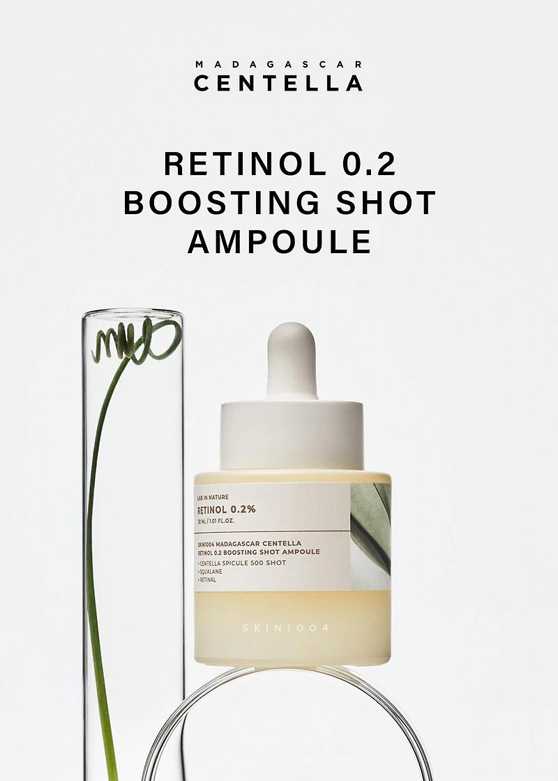 SKIN1004 Madagascar Centella Retinol 0.2 Boosting Shot Ampoule 30ml