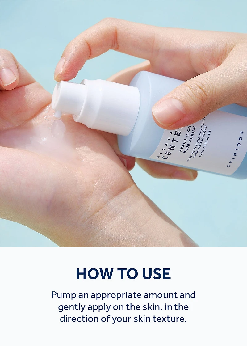 SKIN1004 Madagascar Centella Hyalu-Cica Blue Serum 50ml