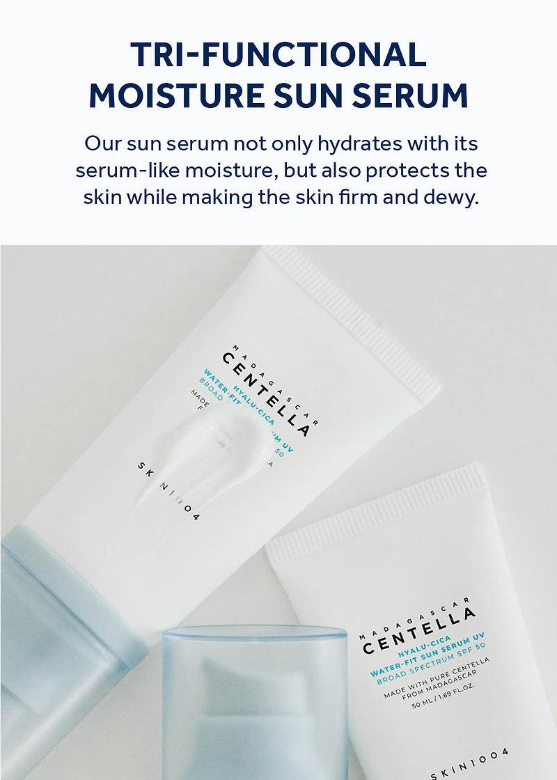 SKIN1004 Madagascar Centella Hyalu-Cica Water-Fit Sun Serum UV 50ml