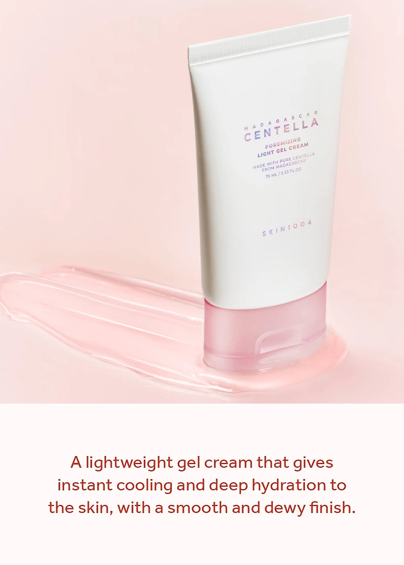 SKIN1004 Madagascar Centella Poremizing Light Gel Cream 75ml